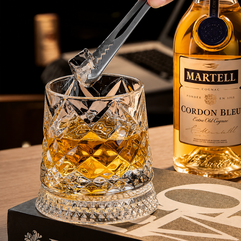 Vynoso™ Rotating Whiskey Glass
