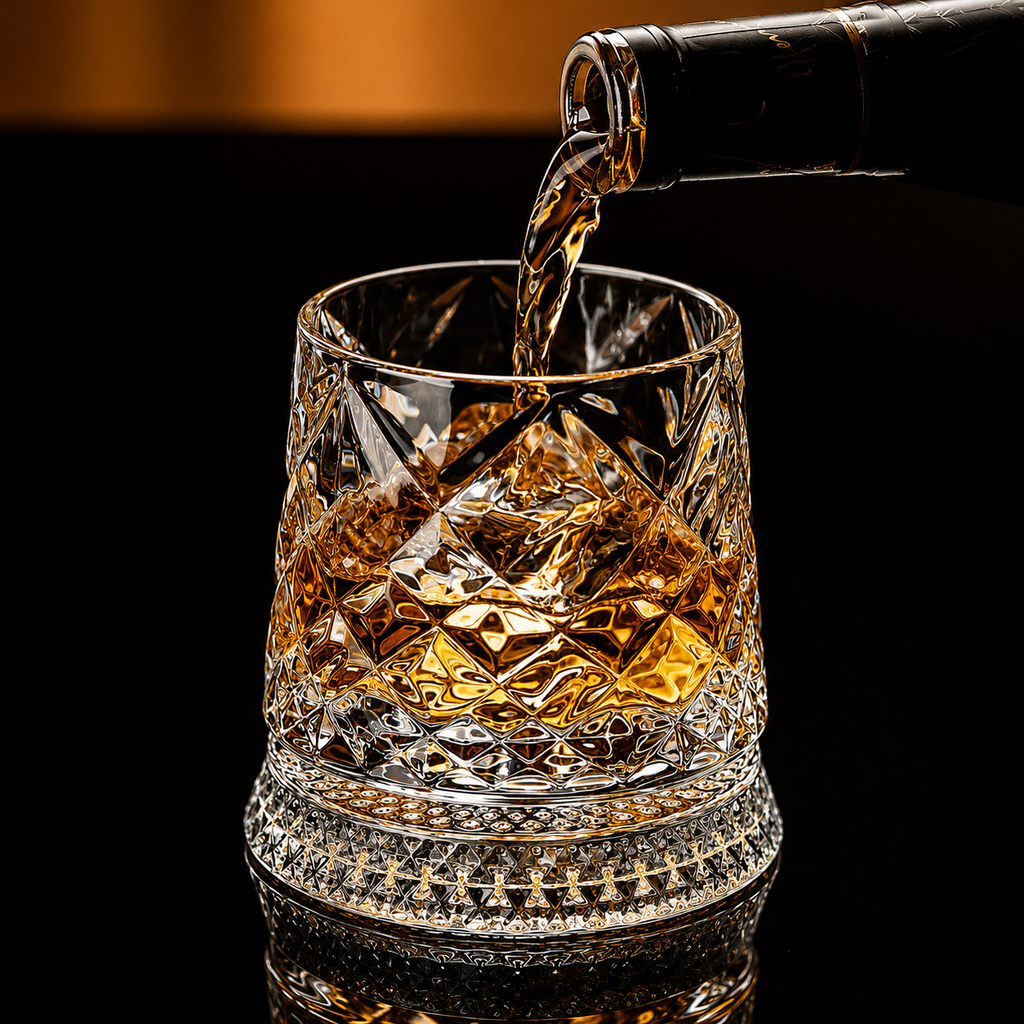 Vynoso™ Rotating Whiskey Glass